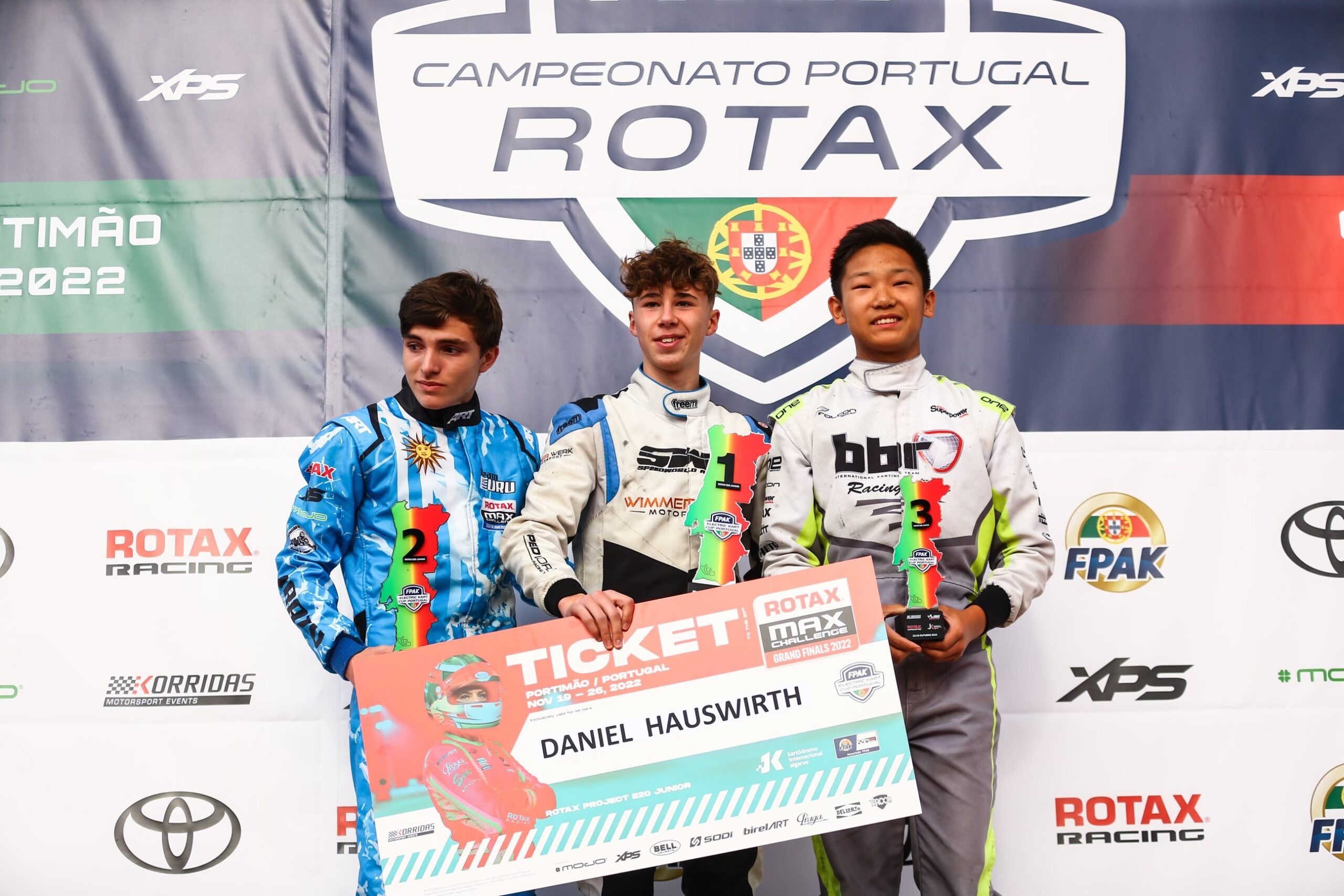 Ziming Wang Finishes 3rd At Rotax E20 In Portugal Championship Karting ...